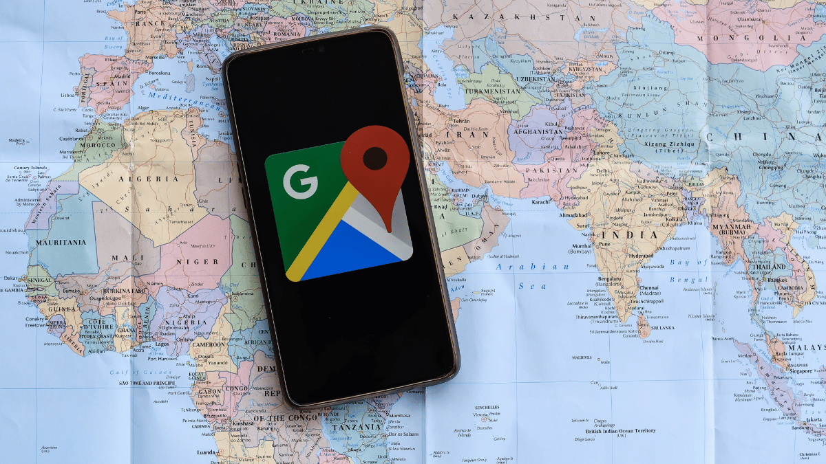 imagem representando linha do tempo google maps digilândia