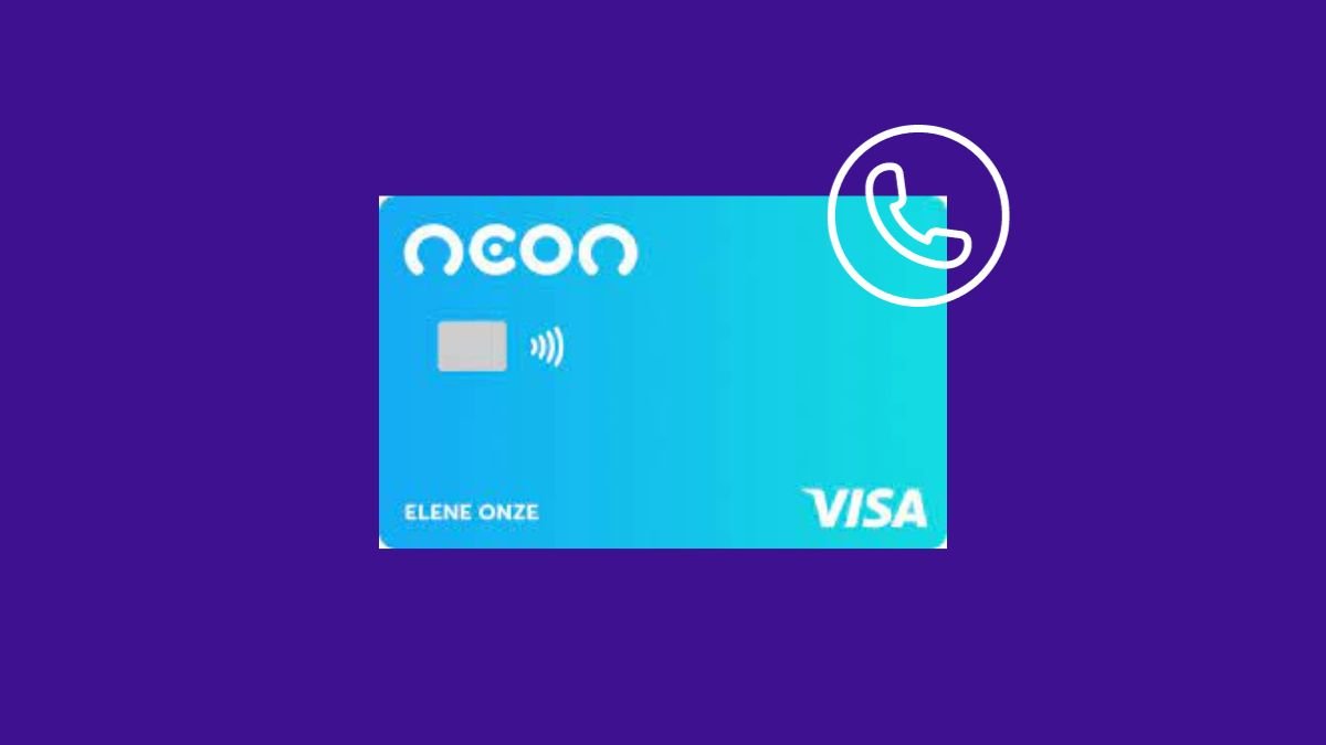 Telefone Cartão Neon