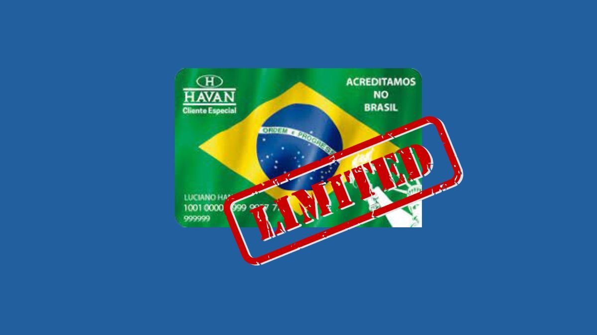 limite do cartão Havan